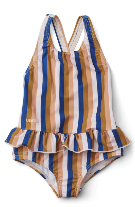 Maillot Amara - Stripe Light Lavender Multi Mix