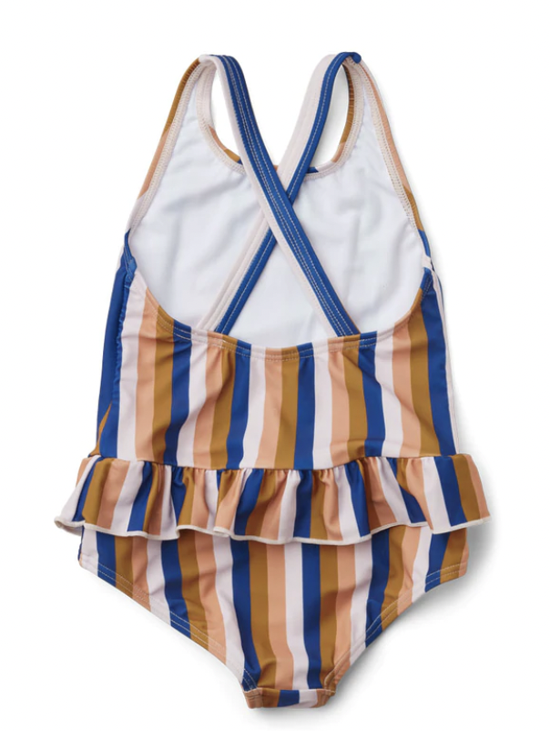 Maillot Amara - Stripe Light Lavender Multi Mix