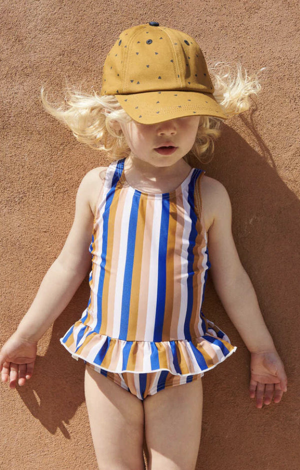 Maillot Amara - Stripe Light Lavender Multi Mix