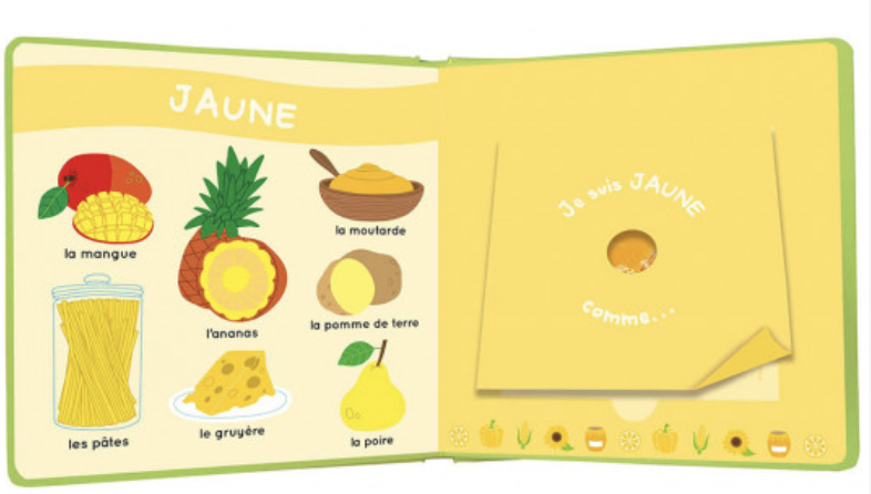 Mon Livre des Odeurs et des Couleurs - Le Marché