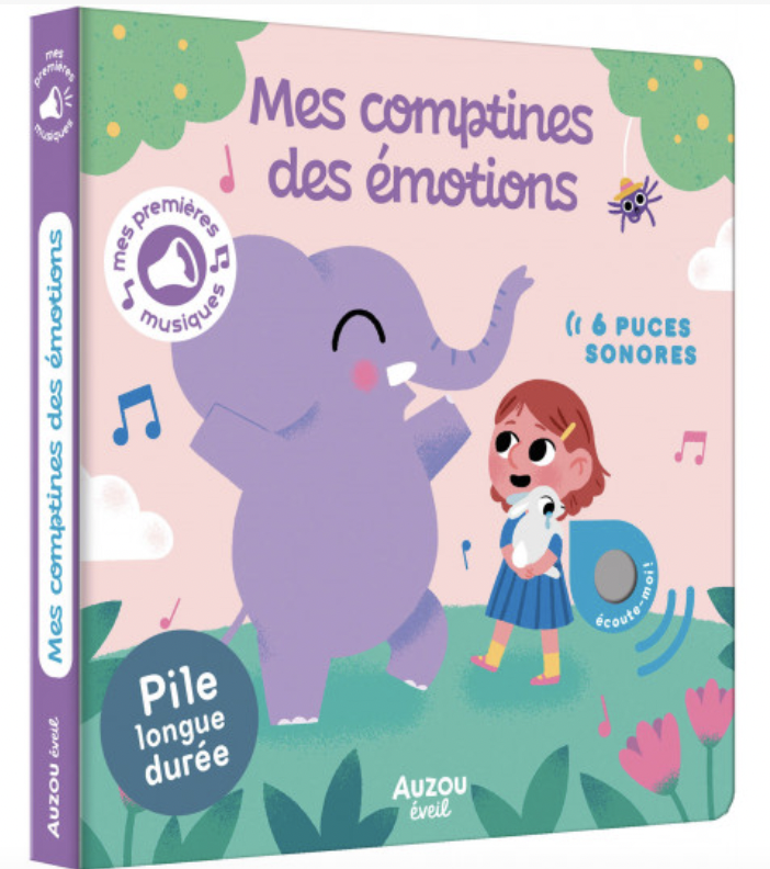 Livre Musical - Mes Comptines des Emotions