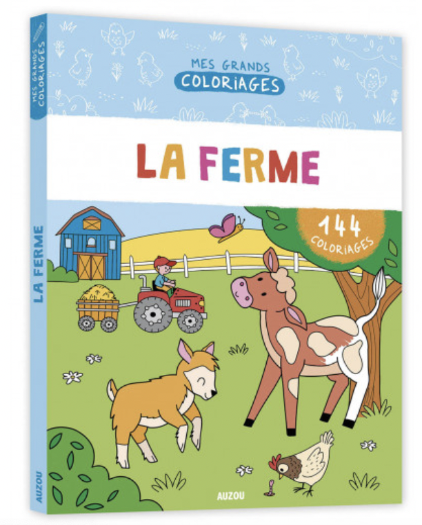 Mes Grands Coloriages - La ferme