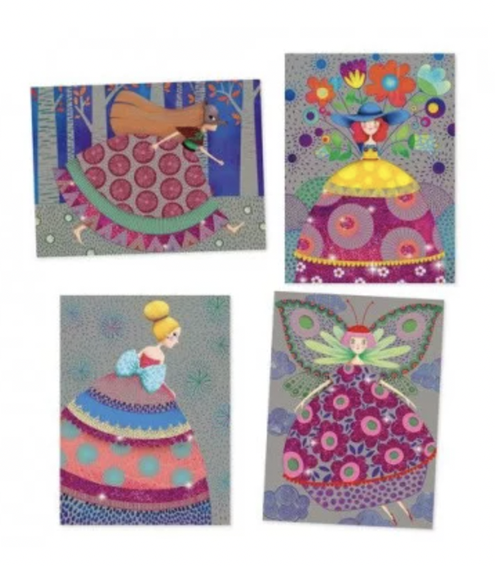 Cartes à gratter - Le bal des coquettes
