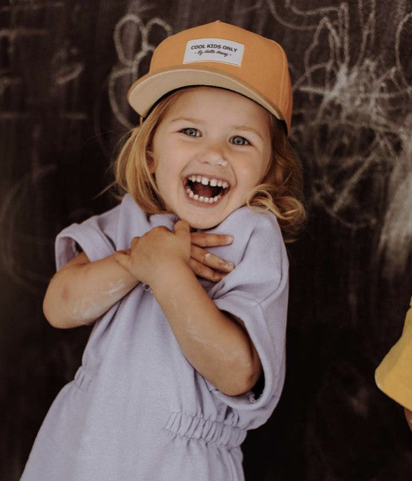 Casquette Hello hossy - Mini Tan