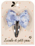 Barrette Noeud Papillon - Mitsi Jacinthe bleu