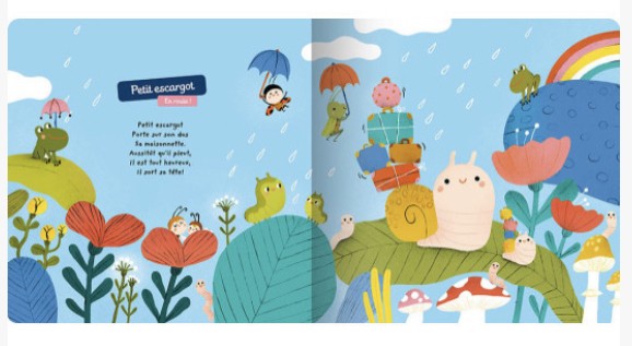 Mes premiers livres à écouter - Mes comptines des vacances