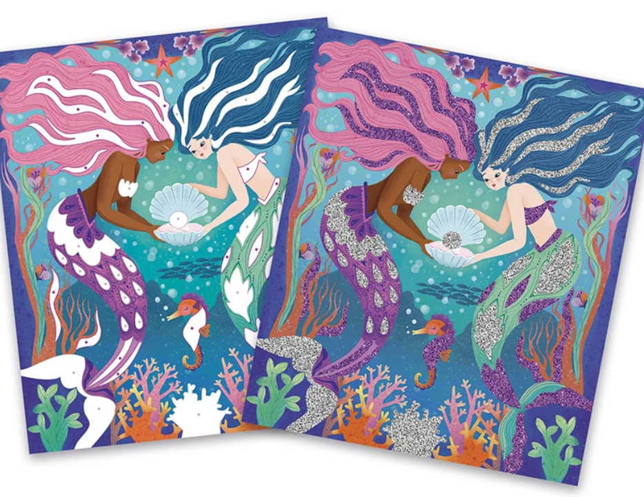 Pochette les ateliers du calme  - Paillettes Sirènes