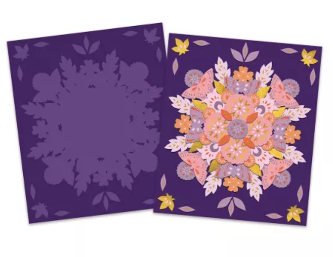Pochette les ateliers du calme  - Mandalas nature