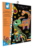 Pochette les ateliers du calme  - Scratch Art Dinosaures
