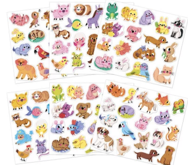 Stickers - Planches Animaux de compagnie