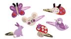 Les premiers ateliers bijoux - Barrettes paillettées