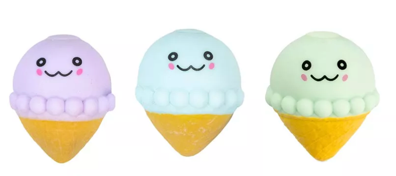 Anti-stress - Ice cream - Diff coloris