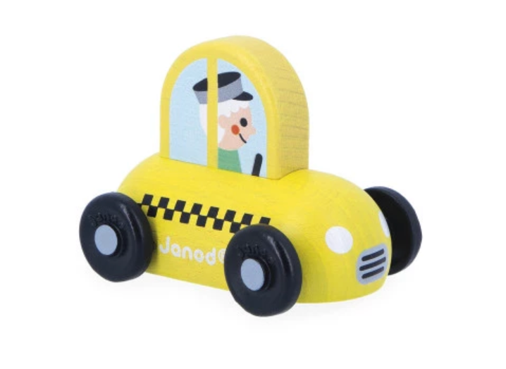 Véhicule en bois - Taxi