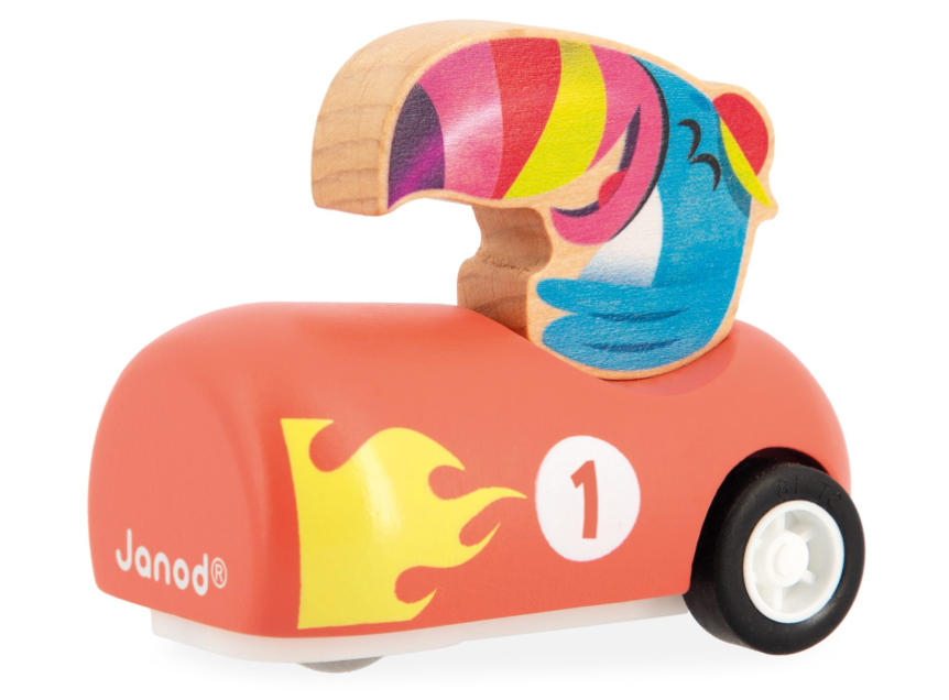 Voiture à friction en bois - Janod