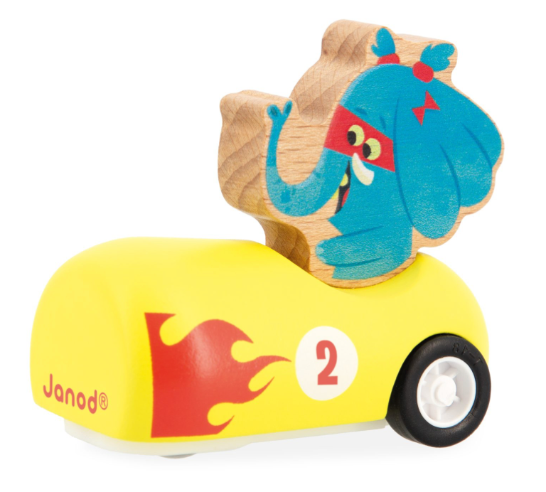 Voiture à friction en bois - Janod