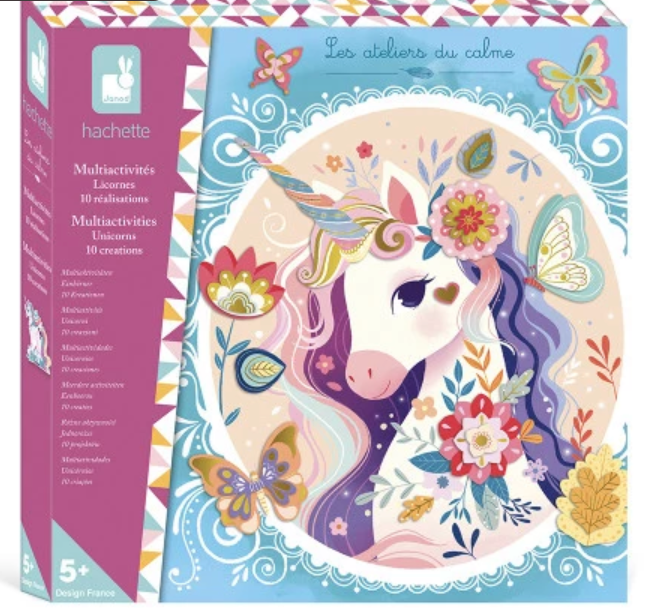 Coffret d'activités - Multi activités Licornes