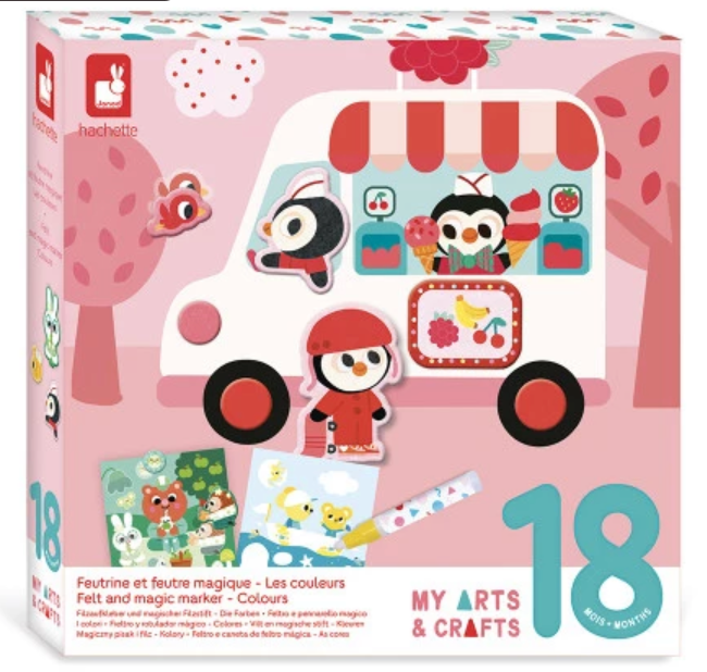 Coffret Créatif - Feutrine et feutre magique