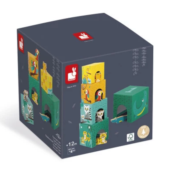 Pyramide 5 cubes - TROPIK