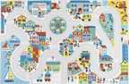 Tapis de voitures - La ville