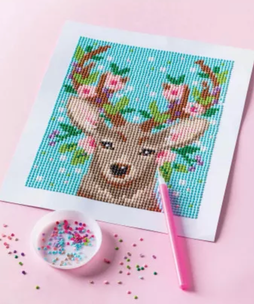 Les ateliers du calme - Peinture diamant Cerf