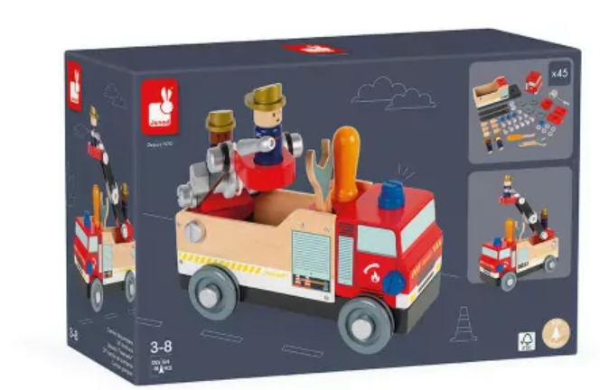 Camion de pompier - Brico Kid's