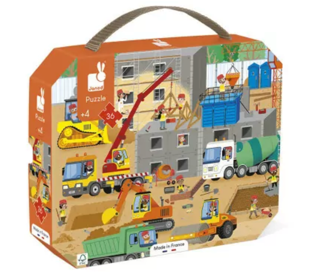 Puzzle 36 pièces - Chantier