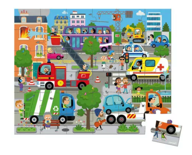 Puzzle 36 pièces - City