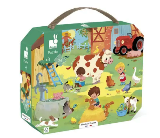 Puzzle 24 pièces - La ferme