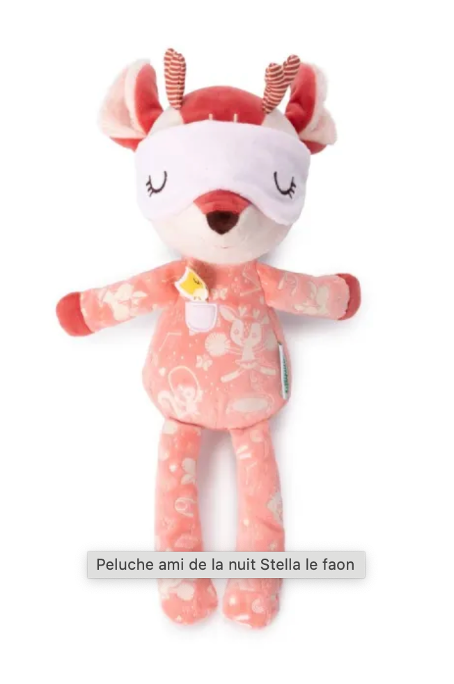 Ami de la nuit - Doudou Phosphorescent STELLA