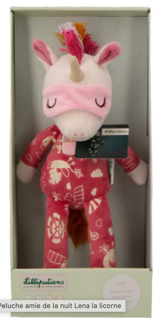 Ami de la nuit - Doudou Phosphorescent LENA