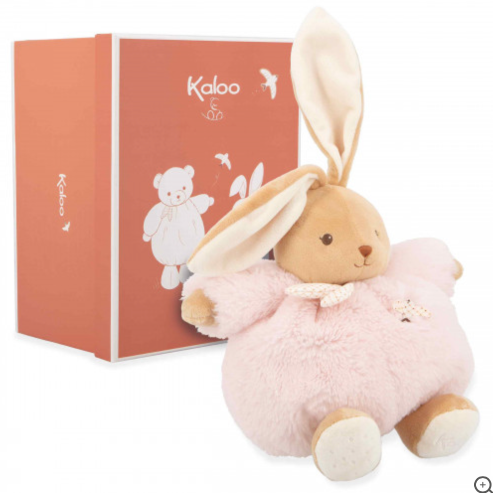 Lapin Patapouf - Rose - 25 cm