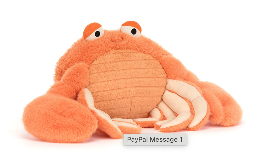 Peluche - Pinchsnap Crab