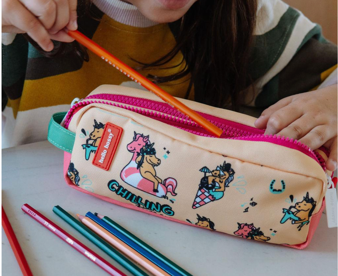 Trousse scolaire Double Compartiment - UNICORN