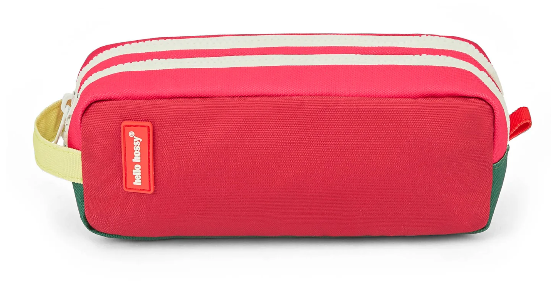 Trousse scolaire double compartiment - Mini Pastèque
