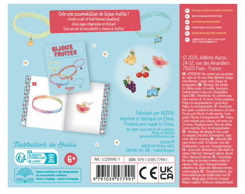 Bijoux fruités - Bijoux Auzou