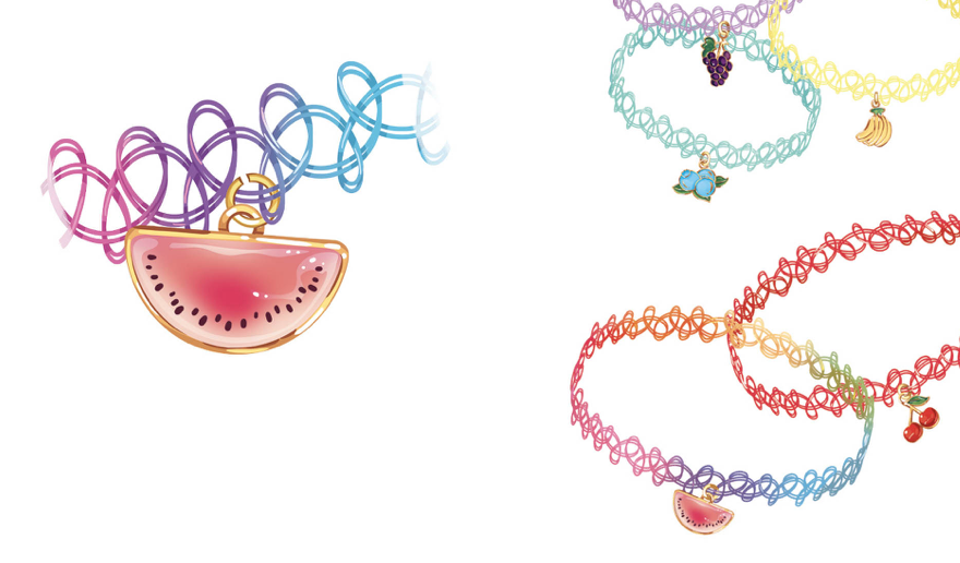 Bijoux fruités - Bijoux Auzou
