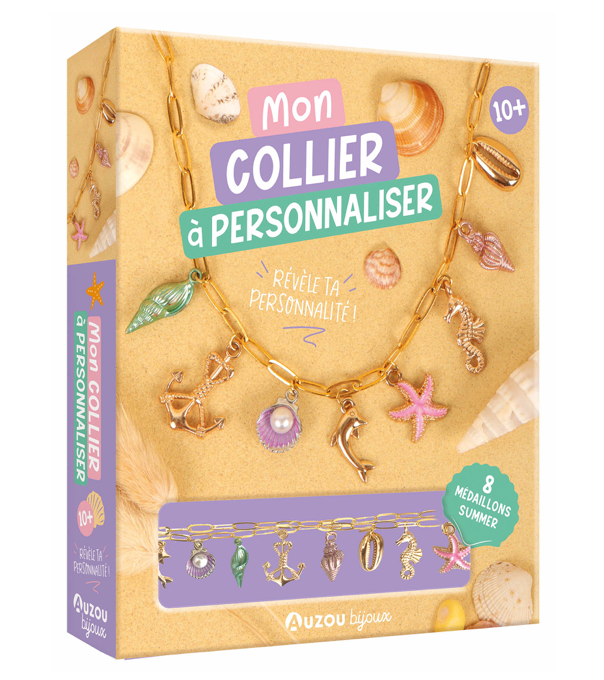 Mon collier à personnaliser - Auzou Bijoux