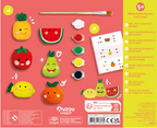 Mon coffret d'artiste - Mes fruits kawaii à peindre