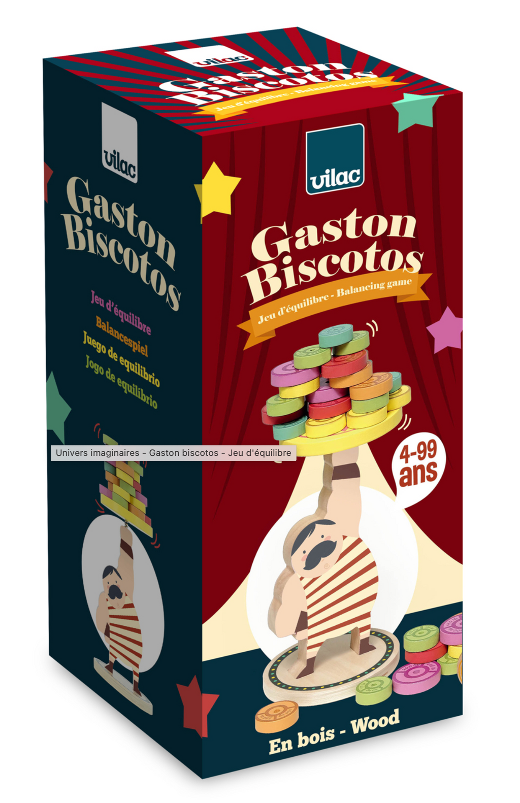 Gaston biscottes - Jeu d'équilibre