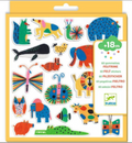 Gommettes en feutrine - Des animaux partout !