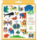 Gommettes en feutrine - Des animaux partout !