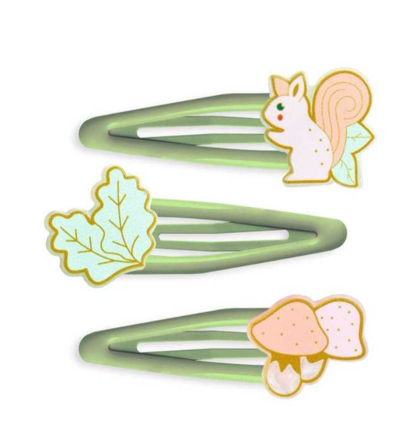 BARRETTES - Barrettes Hyacinthe x 3