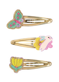 BARRETTES - Barrettes Pensée x3