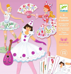 Pantins à colorier - Tutus