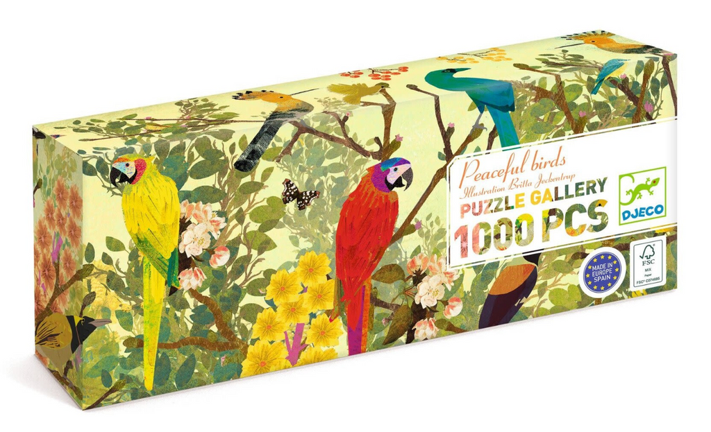 Puzzle Gallery 1000p - Peacefull birds