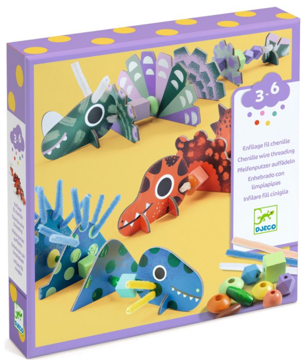 Fil chenille - Terribles dinos