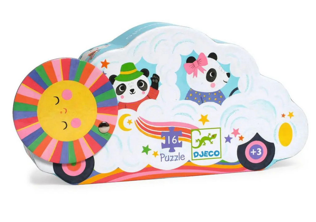 Puzzle - Voiture Nuage 16p