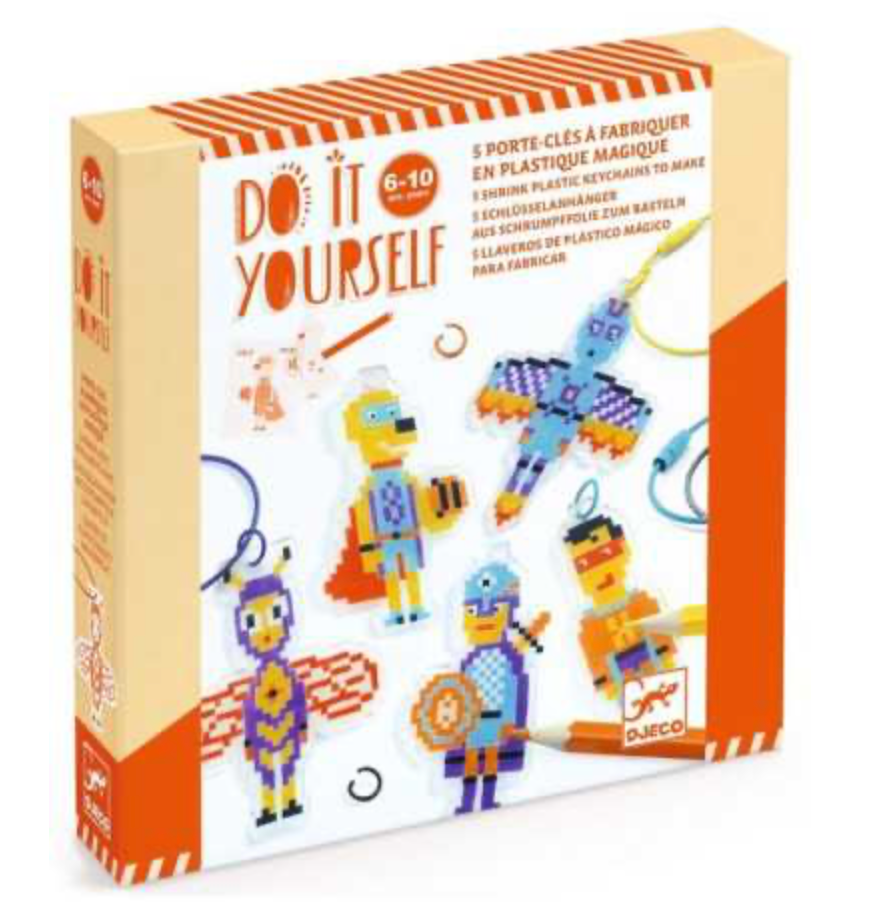 Do it yourself - Porte Clefs Pixels
