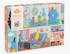 Puzzle 500p - Chez les schoumks