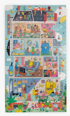 Puzzle 500p - Chez les schoumks